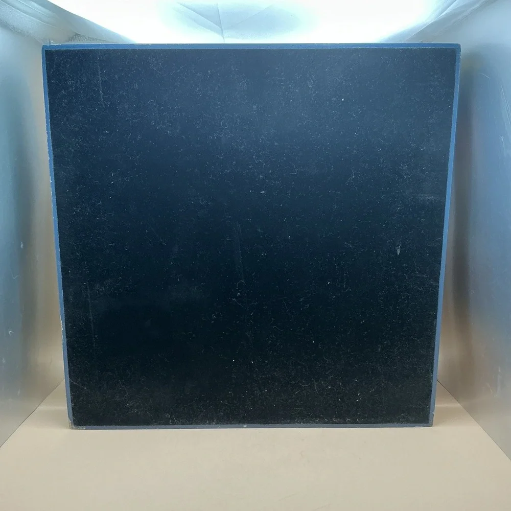 Vintage Style Christmas Santa Claus Wooden Keepsake Box 12x12 Hinged Lid Storage
